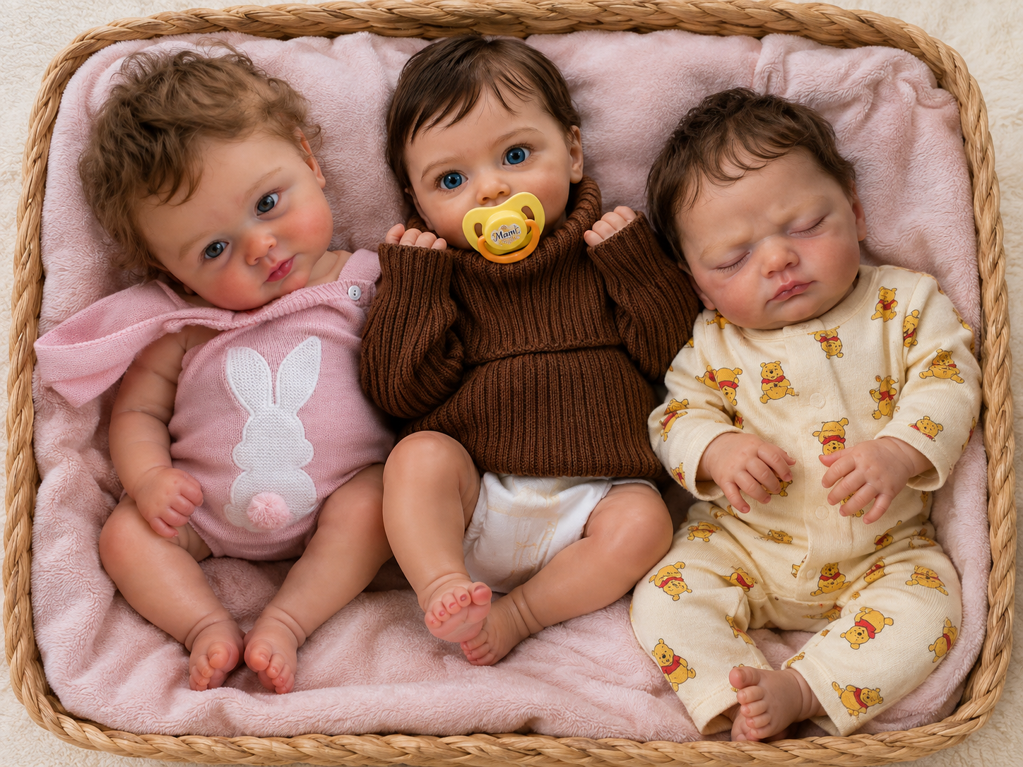 Realistic Reborn Dolls Isabelle, Jessica and Sophia (  Girls ) – Sizes 12", 16", 20" 30"  inches + 3 Premium  Kits